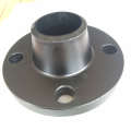 black pipe with asme b16.5 flat face welding neck flange